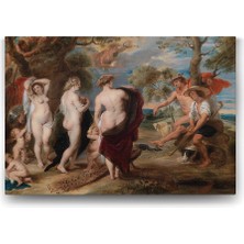 Peter Paul Rubens - Paris'in Yargısı Tablosu - 100X70CM