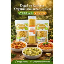 White Organic Organik Makarna Seti Burgu+Dirsek+Spagetti Makarna