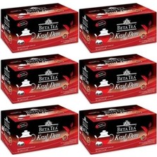 Beta Tea Kızıl Dem 100'lü x 6 Poşet Çay 320 gr Sade İçerik ile Lezzetli Demleme