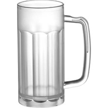 Hubby Chef Marin Kırılmaz Bira Bardağı 580 ml Kırılmaz Polikarbon Plastik Bardağı ( 2'li Set)