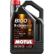Motul 8100 X-Clean Efe 5W-30 4 Litre Motor Yağı ACEA A3/B4 API SN/CF ile Üstün Performans Üretim Yılı : 2025