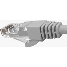 Solmazlar Online Inca ICAT6-01TG 1mt 24AWG Cat6 Utp Patch Kablo Gri