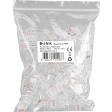 Solmazlar Online S-Lınk SL-COB8P Rj-45 Konnektör 100 Lü Paket
