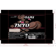Eti Nero Kakaolu - Kremalı Bisküvi 110 GR * 18 Adet