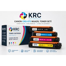 Canon LBP664CDW CRG-075  Muadil Toner Takımı