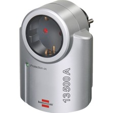 Brennenstuhl 230V 16A 13.500 Mah Akım Korumalı Tek Soketli Priz İç Mekan Kullanımı İçin Güçlü Koruma