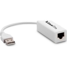 Lineon USB 2.0 Ethernet Kartı 10/100MBPS Bağlantı Özellikleri ile Hızlı ve Güvenilir Performans
