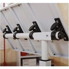 Terletmez Shop Yerden Yükseklik ve Eğim Ayarlı Mouse Bölmeli Laptop Sehpası - Beyaz