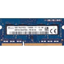 SK Hynix 4GB 1600MHz DDR3L Notebook Ram HMT451S6AFR8A-PB 1Rx8 PC3L-12800S Yüksek Performans