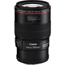 Canon Ef 100Mm F/2.8L Is Usm Lens İthalatçı Garantili 100mm Odak Uzaklığı ile Yüksek Kalite
