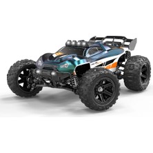 Fırçasız Motorlu, 2.4 Ghz, Uzaktan Kumandalı, 1:14 Ölçekli Araba Mavi-Beyaz