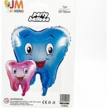 Party Country Folyo Balon -Ilk Dişim- Pembe Ölçü: 77 cm x 70 cm