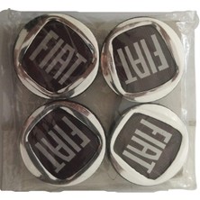 İst-Oto Fiat Krom Geçme Jant Göbeği 4 Lü 50-42 mm Fiorino, Linea, Albea, Tempra, Bravo