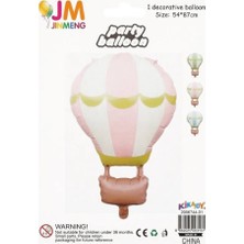 Party Country Folyo Balon -Retro Balon- Pembe Ölçü: 54 cm x 87 cm