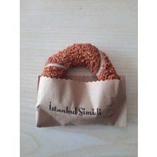 Party Country Dekoratif Istanbul Simidi Magnet Çap 7 cm