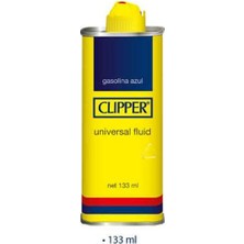 CLİPPER Clipper 133 ml Benzinli Çakmak Yakıtı Premium Tasarımlı Özellikli Aksesuar