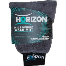 Horizon Mikrofiber Yıkama Eldiveni 19x29 cm Ultra Emici Yüzeyi Çizmez Temizlik İçin
