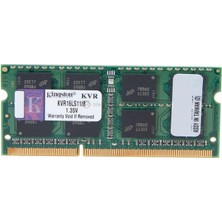 Kingston 8GB DDR3 Notebook Ram 1600MHz CL11 KVR16LS11/8 Yüksek Performanslı RAM
