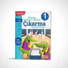 Dikkat Atölyesi Yayınları 1. Sınıf Eğlenceli-Öğretici Zihinden Çıkarma Etkinlikleri 6-8 Yaş Kollektif