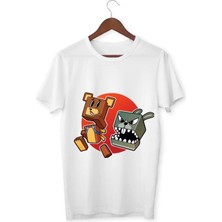 Alpşan Ticaret Super Bear Adventure Gamer Çocuk Yetişkin Tişört