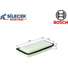 Toyota Avensıs (_T25_) 2.4 Vvt-I (AZT251_, AZT251R) 2AZ-FSE Motor Kodlu Hava Filtresi Bosch