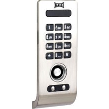 Kale Elektronik Kabin Kilidi Gümüş KD050/45-106 Alüminyum Alaşım Malzeme ile 95.5x58x17 mm Boyut