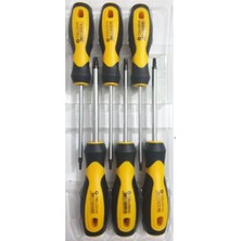 Rico 6 Parça Torx Tornavida Seti Klasik Dayanıklı Yapı ve Ergonomik Tasarım ile RK0051