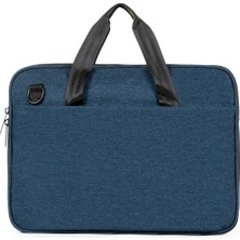 Necati Çanta Macbook Organizer Laptop Evrak Çantası 13 & 14 Inç Lacivert
