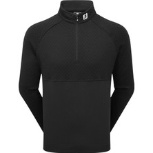 Footjoy Jacquard Termal Erkek Sweatshirt Siyah 31968
