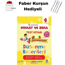 Altın Nokta Yayınevi Altın Nokta 4. Sınıf Altın Beyin Dikkat ve Zeka Kitabı + Kurşun Kalem Hediyeli