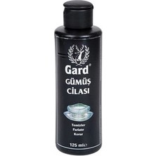 Gard Gümüş Parlatıcı ve Koruyucu 125 ml Temizler Parlatır Korur Araç Bakım Ürünü