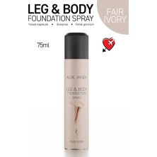 Alix Avien Bacak Fondöteni Fair Ivory Bronzlaştırıcı Etkili Çatlak ve Görünümü Önleyici Sprey Fondöten 75 ml