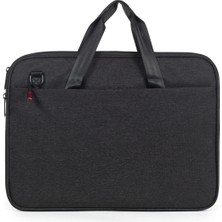 Necati Çanta Macbook Organizer Laptop Evrak Çantası 15.6 & 16 Inç Siyah