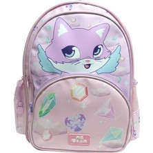 Me Çanta Me Team Cute Cat Sevimli Kedi Kız Çocuk Pembe Okul Çantası - ME25008