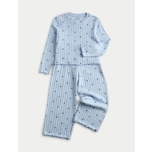 Marks & Spencer Kalp Detaylı Pijama Takımı