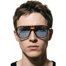 Bilge Karga Cleo Tortoise Blue Erkek Güneş Gözlüğü