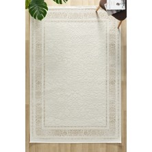 Mariesse Home Bambu Dokulu Vintage Modern Dokuma Salon Oturma Odası Halısı