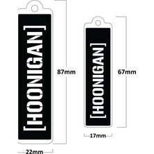 Grippatch Hoonigan Poliüretan Damla Anahtarlık (2 Adet)