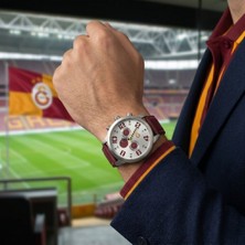 Galatasaray Orijinal Lisanslı Siyah Deri Kol Saati