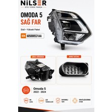 Ns Nilser Auto Parts Chery Omoda 5 Far Sağ 2022-2024 Sisli Yüksek Paket