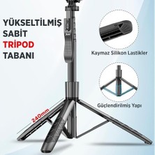 Lidyada Maison JST40 Alüminyum Monopod Selfie Çubuğu Kumandalı Uyumlu