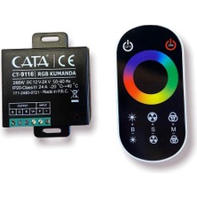 Cata Kumanda 24 Amper CT-9116 RGB Kontrol Cihazı Uzun Menzil ve Kablosuz Teknoloji ile