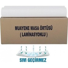 Fast-Med Lamineli Muayene Masa Sedye Örtüsü 50 Mt x 20 Rulo Sıvı Geçirmez Özellikte