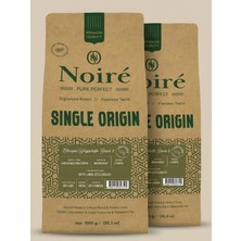 2'li Set Noire Ethiopia Yirgacheffe 1kg %100 Arabica – Orta Sert, Çiçek & Meyve Tadım Notalı Kahve