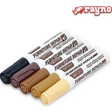 Rayno Ahşap Rötuş Kalemi Seti Çok Renkli 5 Li - RYN10464