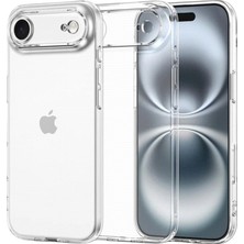Bezos iPhone 17 Air Lüx Şeffaf Silikon - Şeffaf