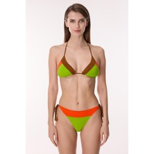 Ayyıldız 6511 Yeşil Üçgen Bikini Takımı