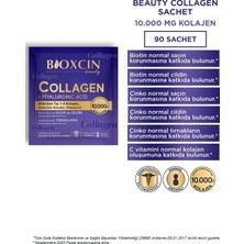 Bioxcin Collagen & Hyaluronic Acid Tip 1-3 90 Şase 10.000 Mg Vitamin C İçeren Takviye Edici Gıda