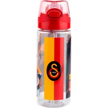 Galatasaray Leon Baskılı 500 Ml'lik Okul ve Günlük Matara/suluk - Pipetli - 25570