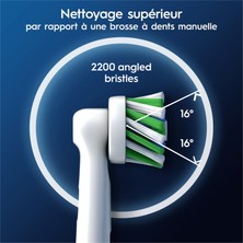 Oral-B Cross Action 4lü Yedek Başlık